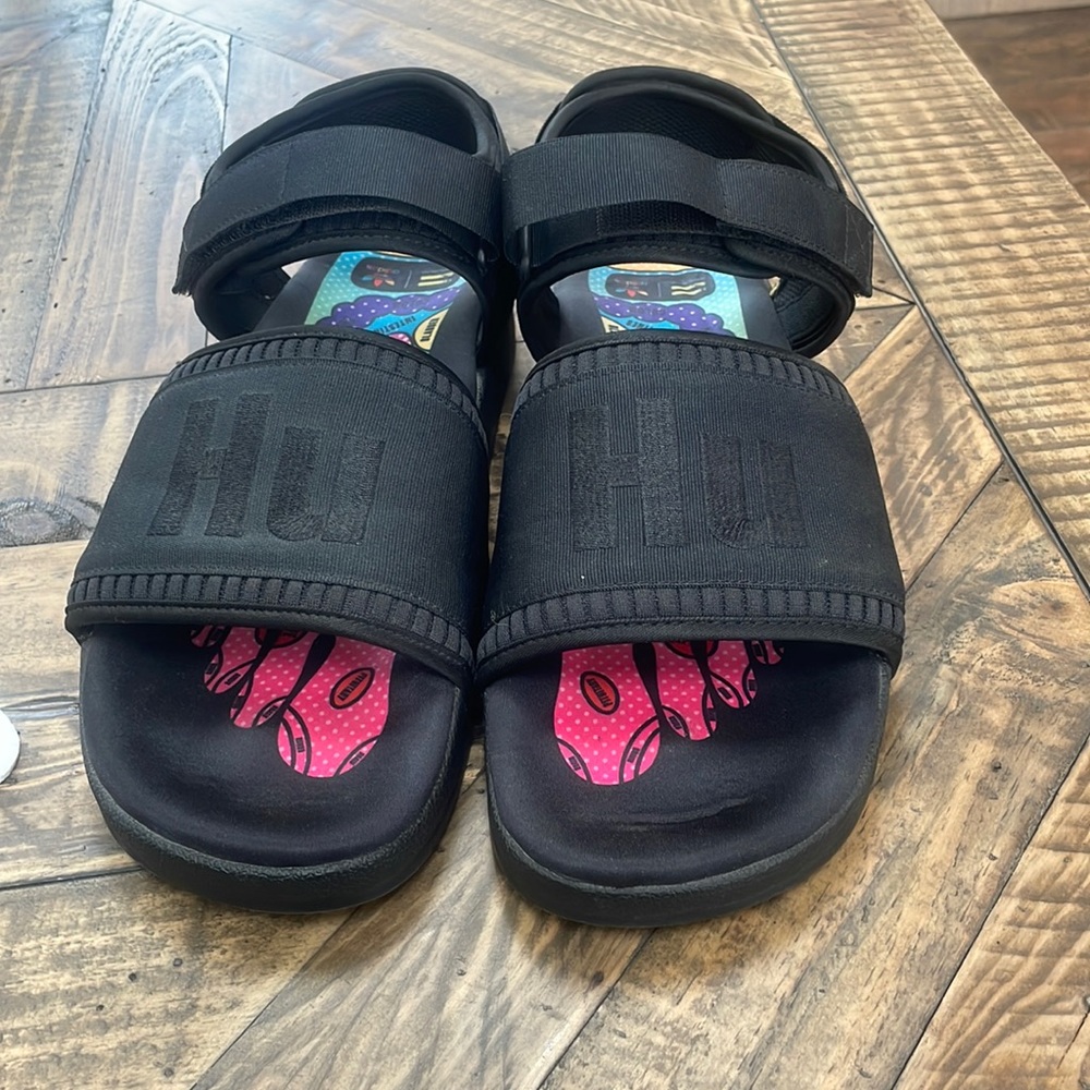 Pharrell x Adilette 2.0 Sandal ‘core black’ size 11